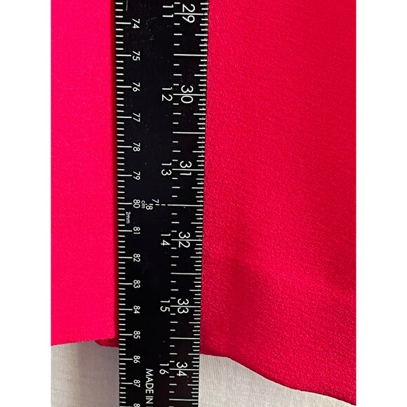 Vince Camuto Buckle halter crepe shift dress, fuchsia, size 0, NWT - Picture 9 of 13